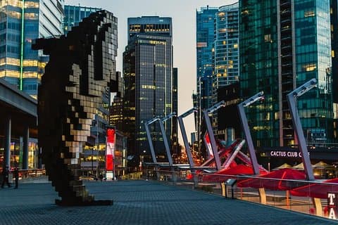 Excursão pela cidade de Vancouver com refeição indiana (70 itens Coma o máximo que puder)