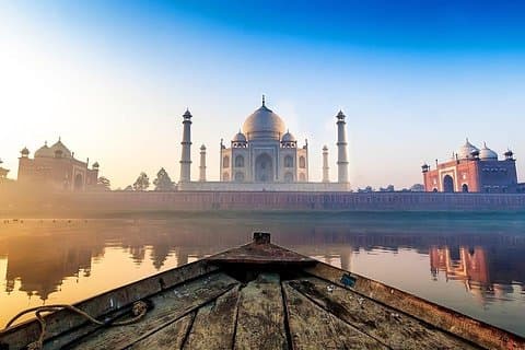 Privat dagstur til Taj Mahal Agra fra Delhi