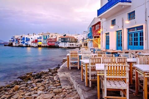 Île de Mykonos à 3 jours d'Athènes