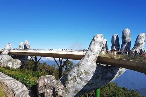 Golden Bridge Ba Na Hills & My Son Holyland - Privat guidet tur