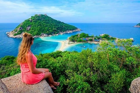 Koh Tao y Koh Nangyuan Snorkeling Tour en lancha rápida desde Ko Samui