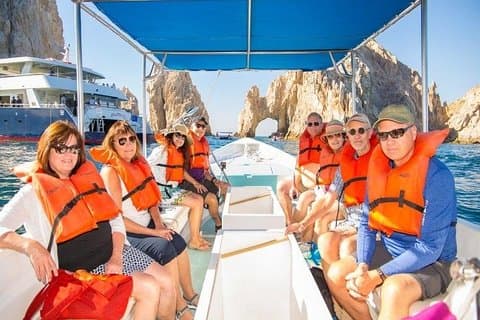 Der Bogen von Los Cabos Glasboden-Bootstour