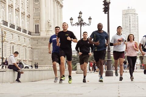 Madrid City Center and Retiro Park Running Private Tour