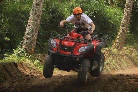バリクワッドバイクプライベートトランスポート-シングルATV