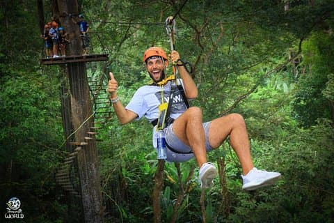 Piattaforme Hanuman World 32 + Skywalk + Roller con pasto