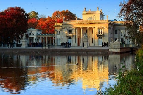Łazienki Park and Palace Warsaw Private Tour with Tickets