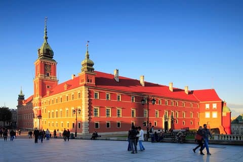 Warszawa Everday Hopp over linjen Royal Castle Guided Tour