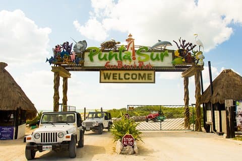 Cozumel Jeep och snorkeläventyr med lunch i Punta Sur Park