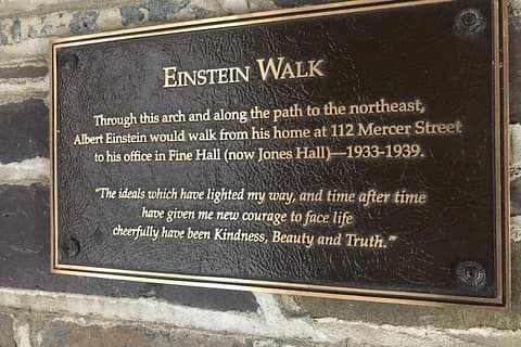 5 Star Shameless Name Dropping Walking Tour of Campus & Einstein's Neighborhood