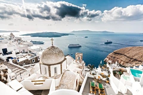 Island Bus Tour: De majestätiska platserna i Santorini