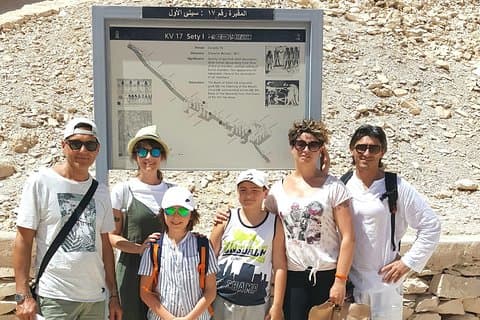 Halvdags Luxor West Bank Temples and Tombs - unikt