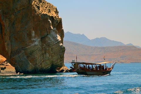 Musandam Khasab Day Trip e Dhow Cruise da Con trasferimento da Dubai