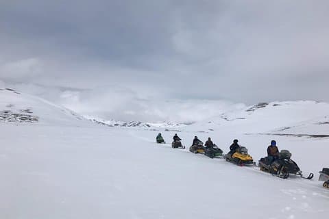 Private ATV-Tour mit Motorschlitten / Quad von Bakuriani zum Tabatskuri-See