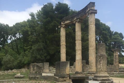 Volledige dag oude Olympia