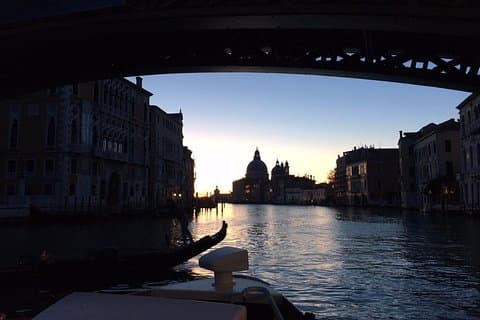 Discover Venice at sunset