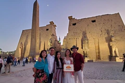Privat dagstur til Luxor fra Hurghada
