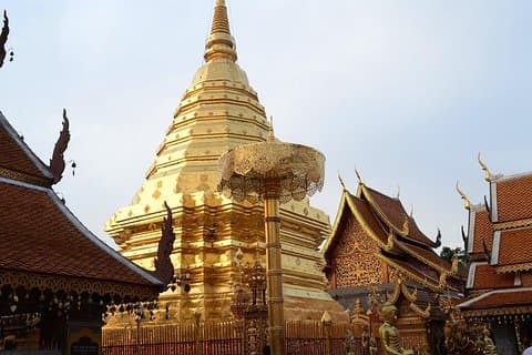 Chaud! Temple Doisuthep + Wat Palad + Cascade collante