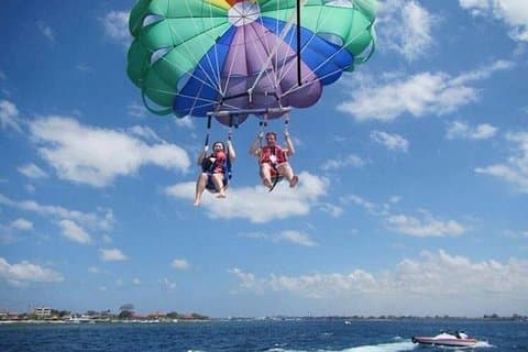 Deportes acuáticos de aventura en Bali