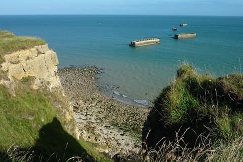 Spiagge dello sbarco in Normandia / D-Day con minivan