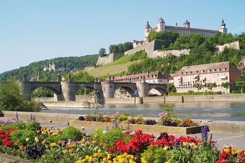 Romantic Road Ticket van Rothenburg/Tauber naar Würzburg (Main) (ZONDAG)