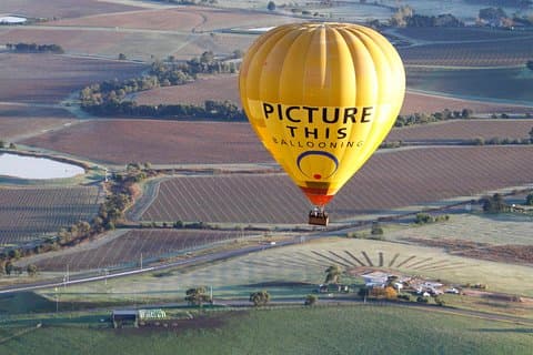 Yarra Valley sunrise balloon flight only