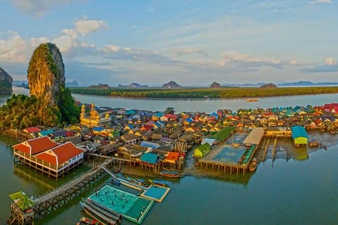 5 in 1 James Bond Tour Phang Nga Bay By long tail boat