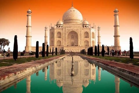 Taj Mahal, Agra Fort, Baby Taj Tour from Delhi by Superfast Train
