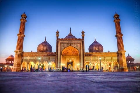 Old Delhi Tour med Heritage Walk - gennem de smukke stier