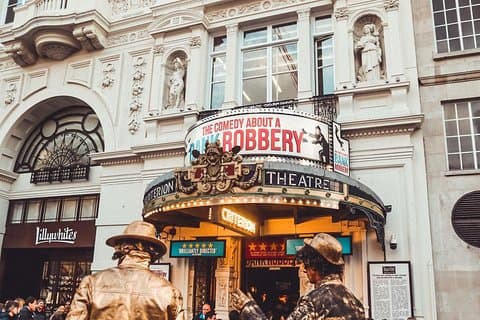 Piccadilly Circus de Londres y Whitehall city juego