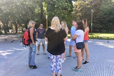Privat Recoleta Walking-rundvisning med cement og Evita