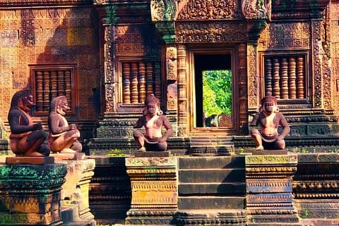 2-tägige Tempeltour + Tonle Sap See + Banteay Srie Tempel