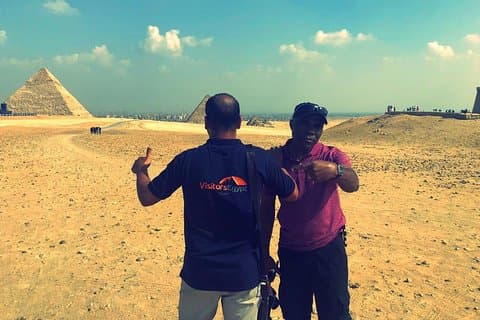Pyramiderne i Giza og Sphinx privat tur