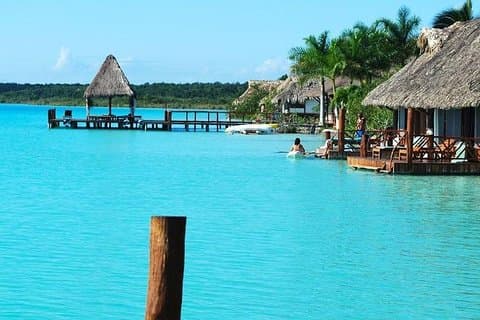 Bacalar und Cenote Azul & Kayacs Playa Marmol nur ab Cancun