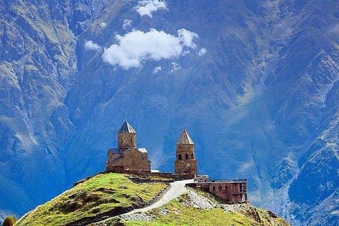 Dagstur khevi-provinsen kazbegi Georgia Country