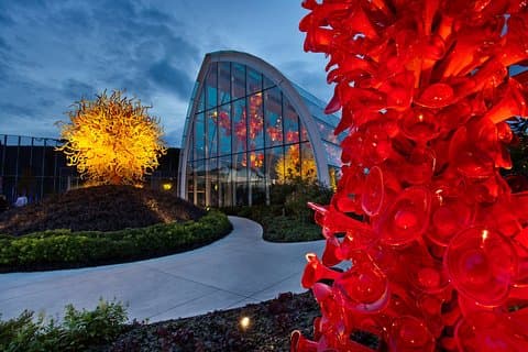 Entrada combinada al Space Needle y Chihuly Garden and Glass