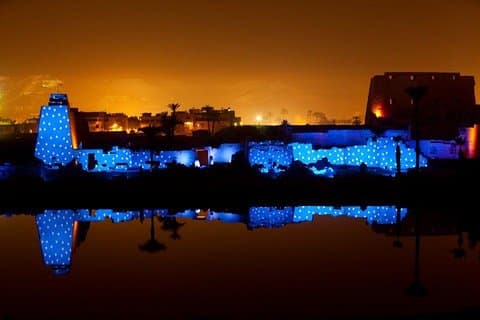 Karnak Sound and Light Show, Luxor Night Pickup