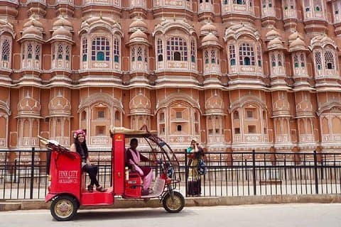 Jaipur Rickshaw Tour – Explore a cidade rosa e os mercados locais