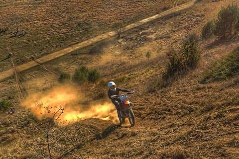 Dirt bike tour in the Bulgarian mountains