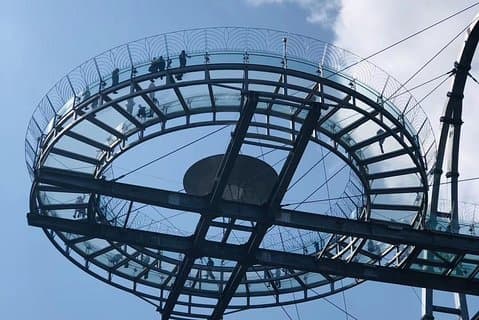 Jingdong Grand Canyon(UFO Platform)英語を話すドライバーとのプライベート旅行