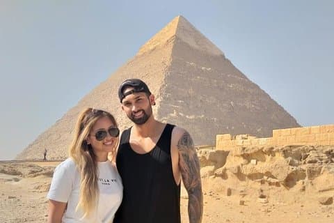 Privat dagstur til Memphis, Saqqara og Giza-pyramiderne med Sfinxen