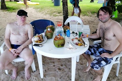 Excursão de um dia inteiro à Isla Grande e ao Parque Nacional.