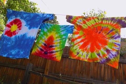 Lezione d'arte Tie-Dye a Estes Park