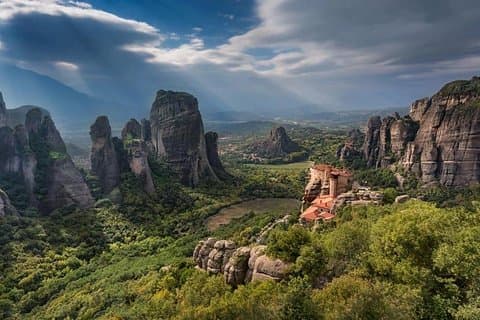 Meteora Full-day Private car trip from Athens
