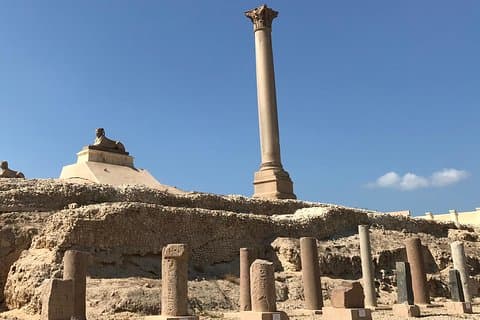 A herança romana de Alexandria - do Cairo