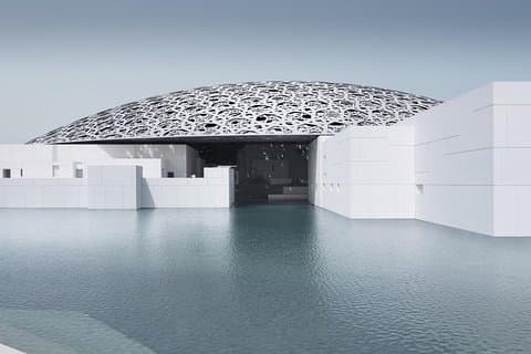 Abu Dhabi Sheikh Zayed Grand Mosque, Louvre, Qasr Al Watan Palace
