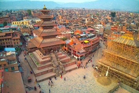 Excursão de um dia ao Nepal visitando sites do Patrimônio Mundial