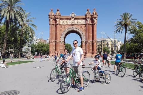 Excursão de bicicleta privada para famílias