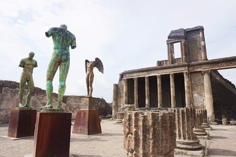 Fra kysten: Pompeji, den rigtige alt inklusive service (guide, transfer, billet)