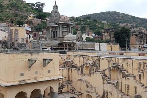 En rundtur i Amber Palace (Amer City) & Panna Meena Kund