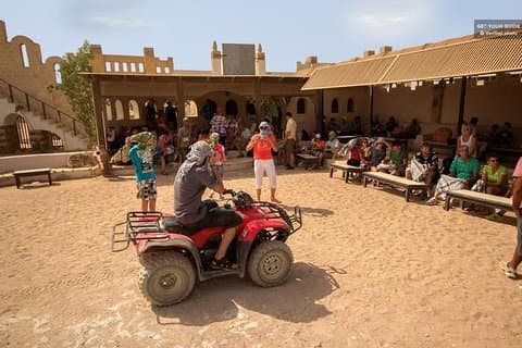 Hurghada: Desert Quad Bike Safari con GoPro opzionale
